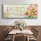 Family Where Our Story Begins - Floater Framed Canvas Print