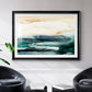 Sea Foam Flow II - Modern Framed Art Print