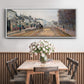 The Boulevard of Heloise in Argenteuil, 1872 - Floater Framed Canvas Print