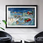 Warm Holiday Memories - Modern Framed Art Print