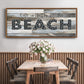 Better at the Beach - Floater Framed Canvas Print