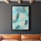 Blue Shift II - Modern Framed Canvas Print
