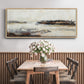 Joyful Horizon II - Floater Framed Canvas Print