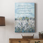 Be Strong Flower Field - Canvas Art Print