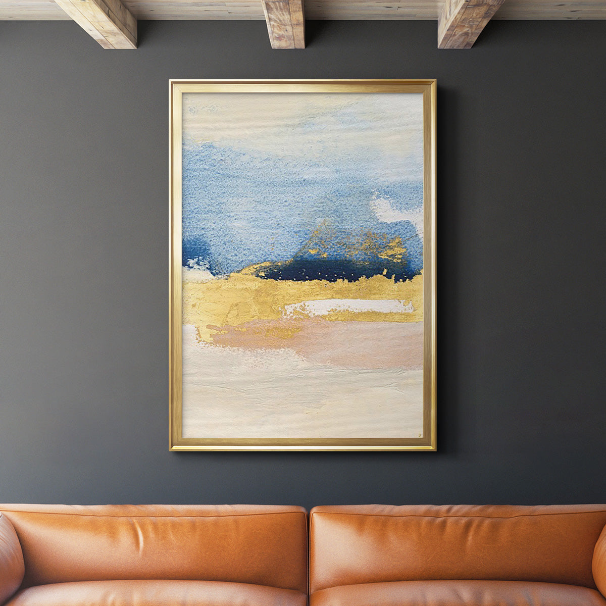 Pampa II - Modern Framed Canvas Print