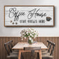 Love Brews - Floater Framed Canvas Print
