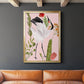 Birds in Motion VI - Modern Framed Canvas Print