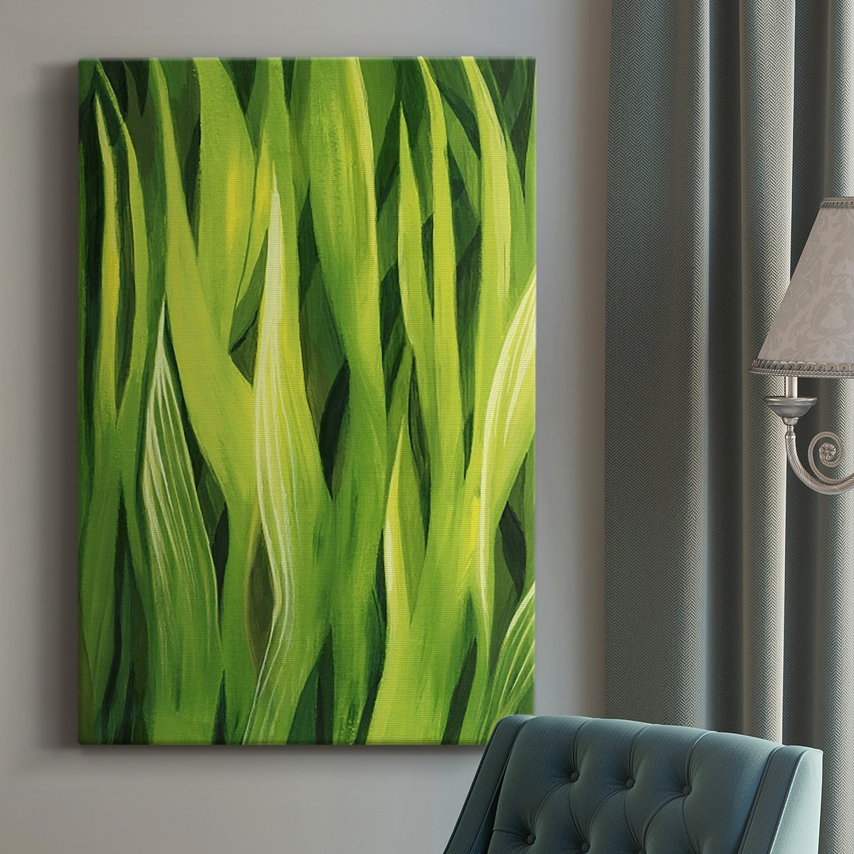 Blades of Grass I Premium Gallery Wrapped Canvas - Ready to Hang