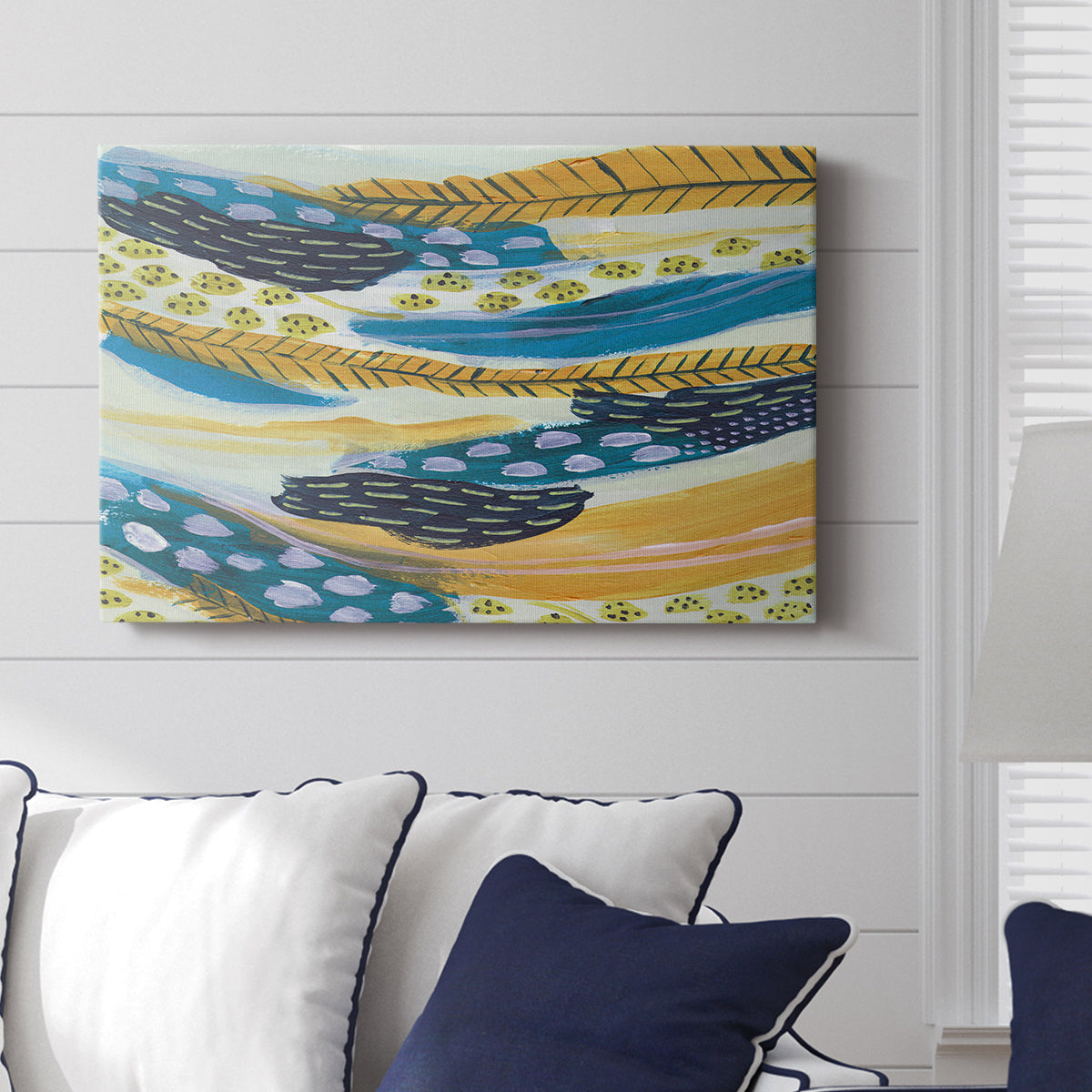 Feathery III - Canvas Art Print