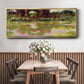 Rose Arches at Giverny, 1913 - Floater Framed Canvas Print