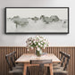Scenic Scribble I - Floater Framed Canvas Print