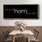 Nom Nom Nom - Floater Framed Canvas Print