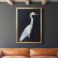 Calm Great Egret II - Modern Framed Canvas Print