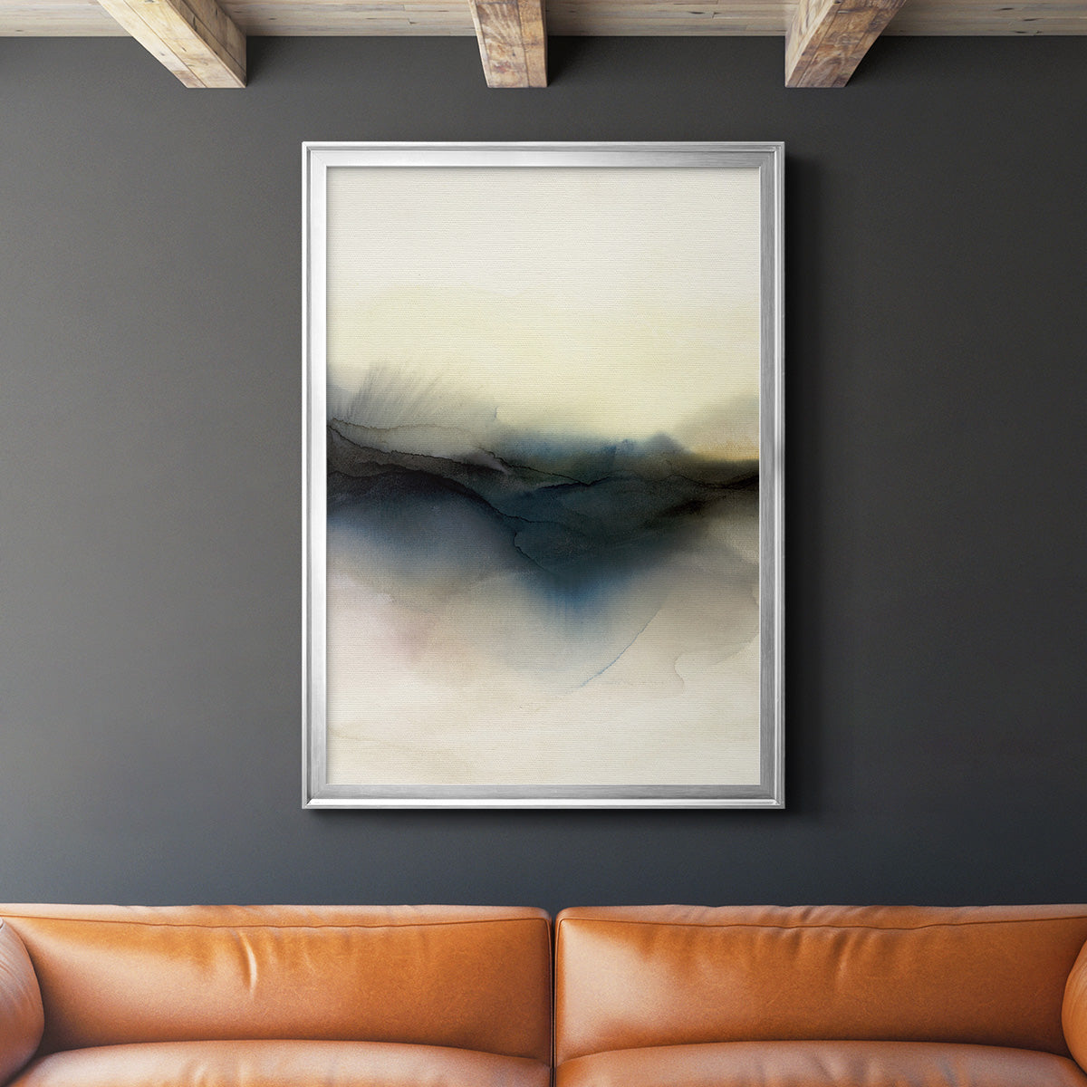 Continuum I  - Modern Framed Canvas Print