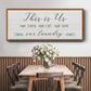 Us and Our Laundry - Floater Framed Canvas Print