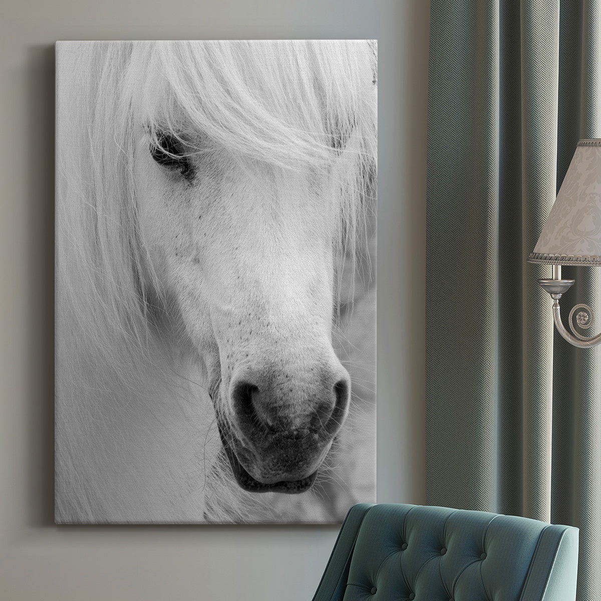 Island Pony I - Canvas Art Print