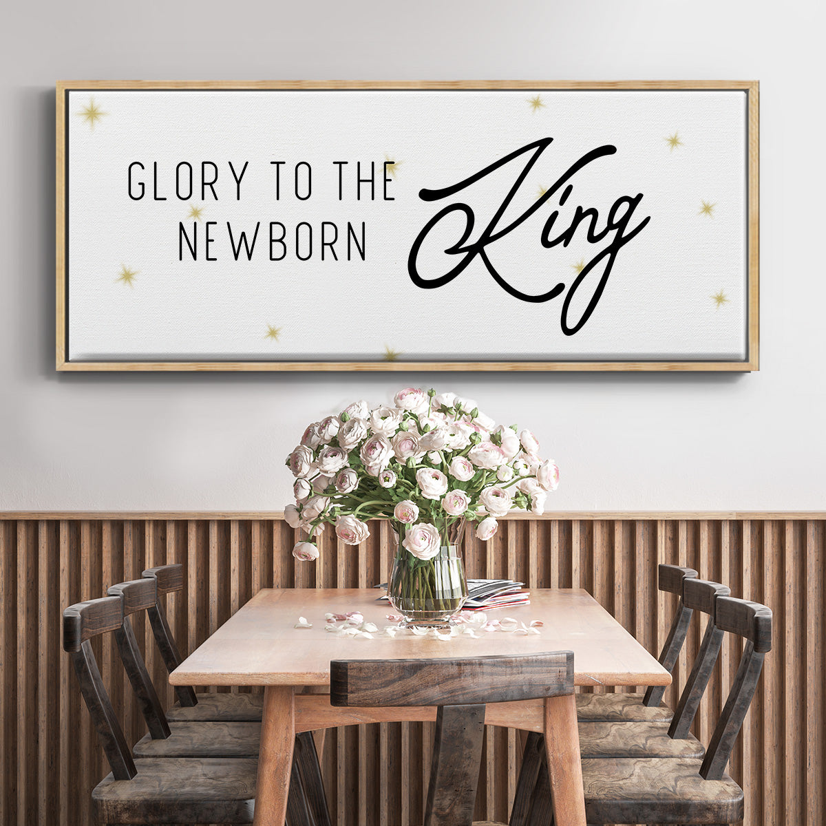 Glory - Floater Framed Canvas Print