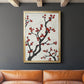 Red Berry Branch I - Modern Framed Canvas Print