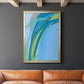 Circulating Flow III - Modern Framed Canvas Print