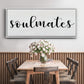 Soulmates - Floater Framed Canvas Print