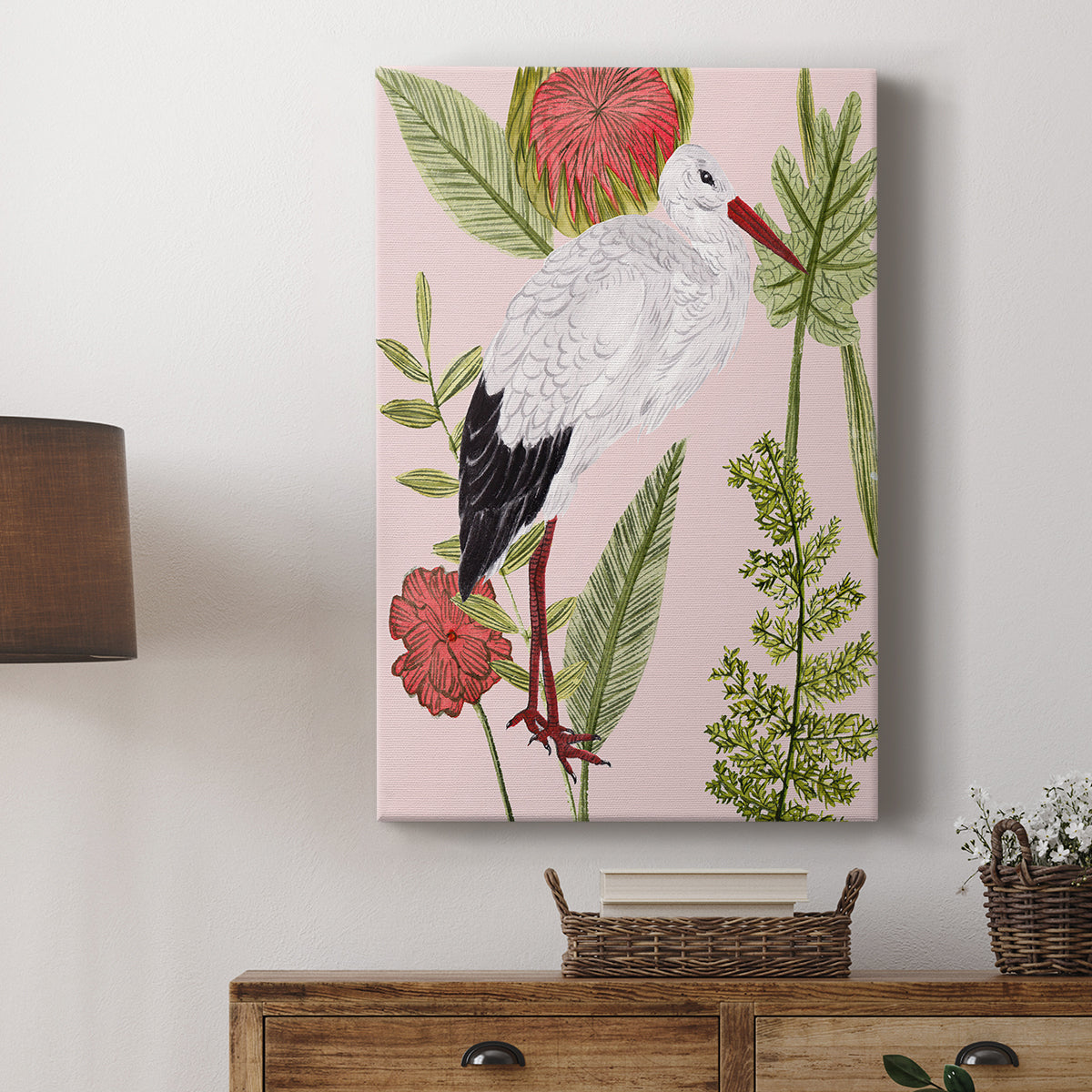 Birds in Motion IV - Canvas Art Print