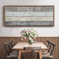 Home Is Where - Floater Framed Canvas Print