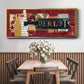 Merlot - Floater Framed Canvas Print