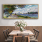 The Seine at Argenteuil, 1875 - Floater Framed Canvas Print
