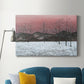 Sunset Snowfall II Premium Gallery Wrapped Canvas - Ready to Hang