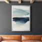 Waves I - Modern Framed Canvas Print