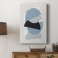 Shapely Blues I - Canvas Art Print