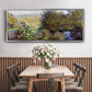 The Corner of the Garden at Montgeron, 1876 - Floater Framed Canvas Print