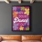 Dance It Out - Modern Framed Canvas Print