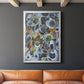 Big Sur Stones and Kelp - Modern Framed Canvas Print