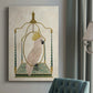 White Cockatoo on Swing Premium Gallery Wrapped Canvas - Ready to Hang