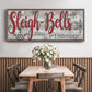 Sleigh Bells - Floater Framed Canvas Print
