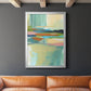 Radiant Horizon I - Modern Framed Canvas Print