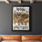 Raffia Palm II - Modern Framed Canvas Print