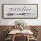 Spread the Love - Floater Framed Canvas Print