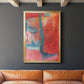 Spring Step II - Modern Framed Canvas Print