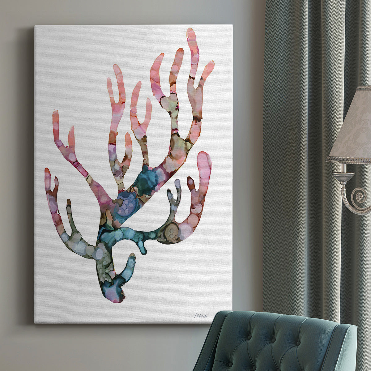 Sea Coral II - Canvas Art Print