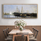 Pleasure Boats, 1872 - Floater Framed Canvas Print