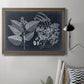 Foliage on Navy III Premium Framed Canvas- Ready to Hang