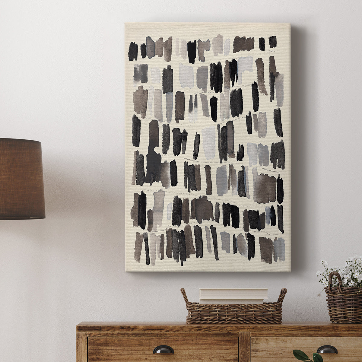 Chalk and Flint IV - Canvas Art Print