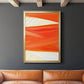 Warm Rays I - Modern Framed Canvas Print
