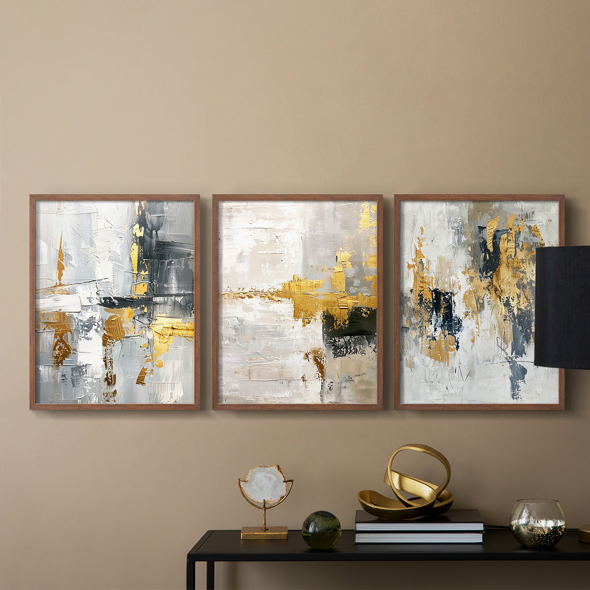 Abstract Series CLXIII - Restickable Framed Art Set