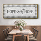 Hope Sweet Hope - Floater Framed Canvas Print