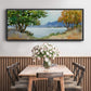 Fall Day - Floater Framed Canvas Print