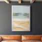 Tranquil Beach II - Modern Framed Canvas Print