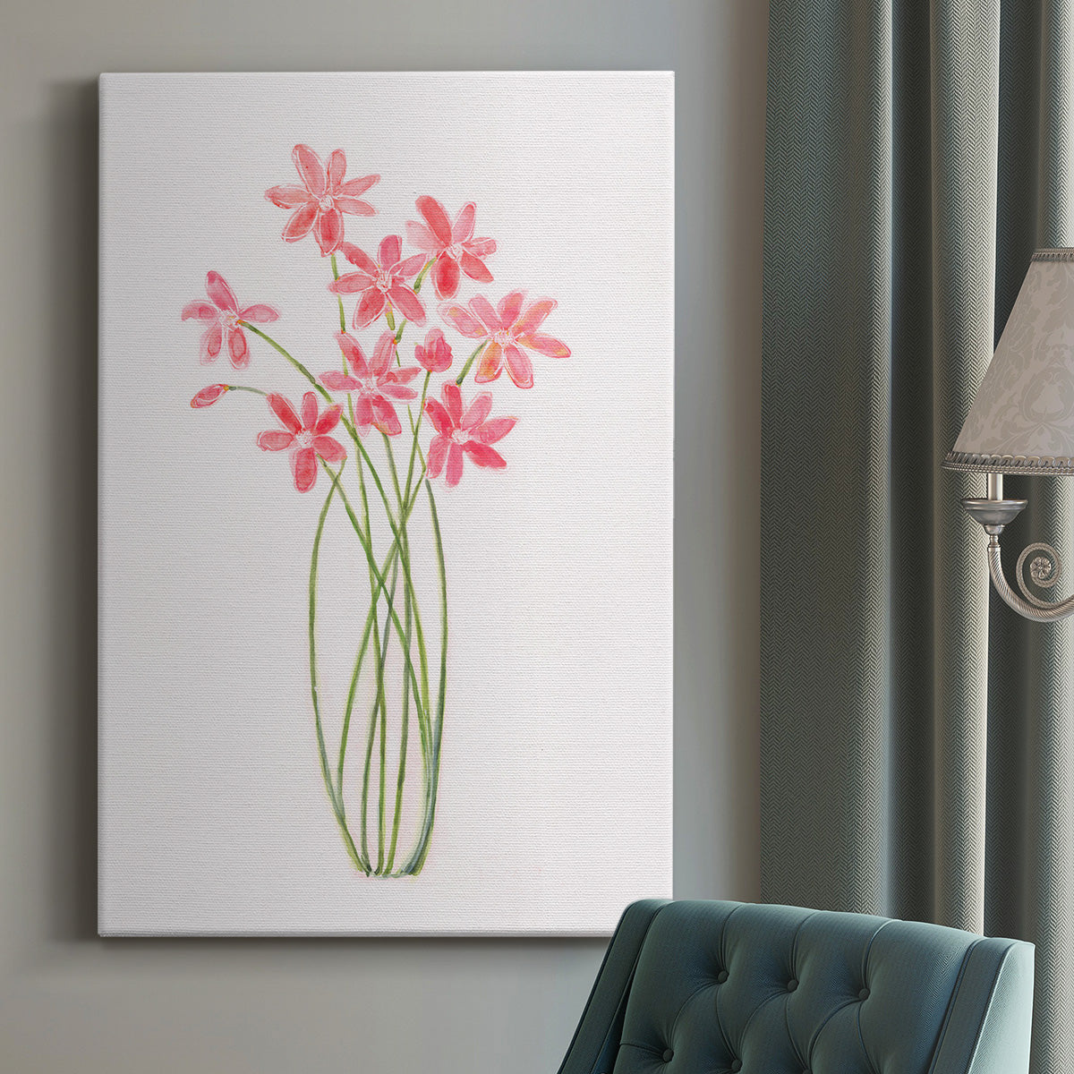 Intertwined Bouquet II Premium Gallery Wrapped Canvas - Ready to Hang